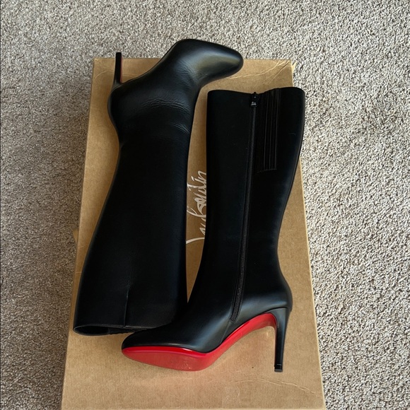 Christian Louboutin Pumppie 85 Boots NIB Size 36 - Picture 1 of 16